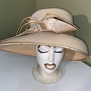 Gorgeous Church Hat/ Dress Hat by M L Studio